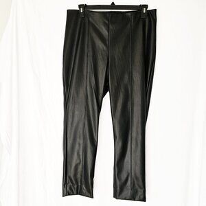 Simply Vera Wang Faux Leather Trousers
